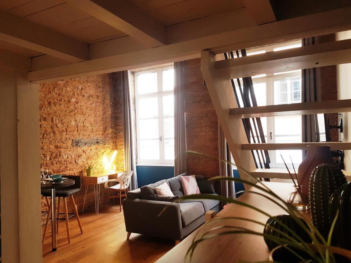 Charmant Appartement Style Canut Pentes Croix Rousse Lyon Bagian luar foto